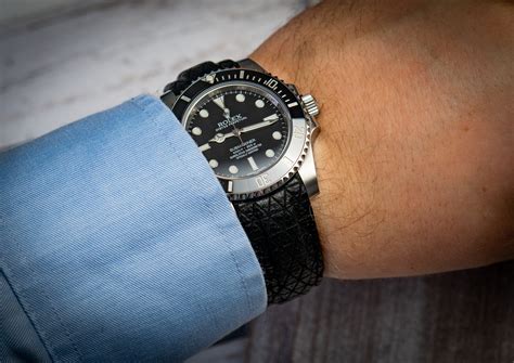 rolex submariner lederarmband